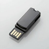 ELECOM 回転式USB2.0メモリ MF-RSU204GBK 4GB